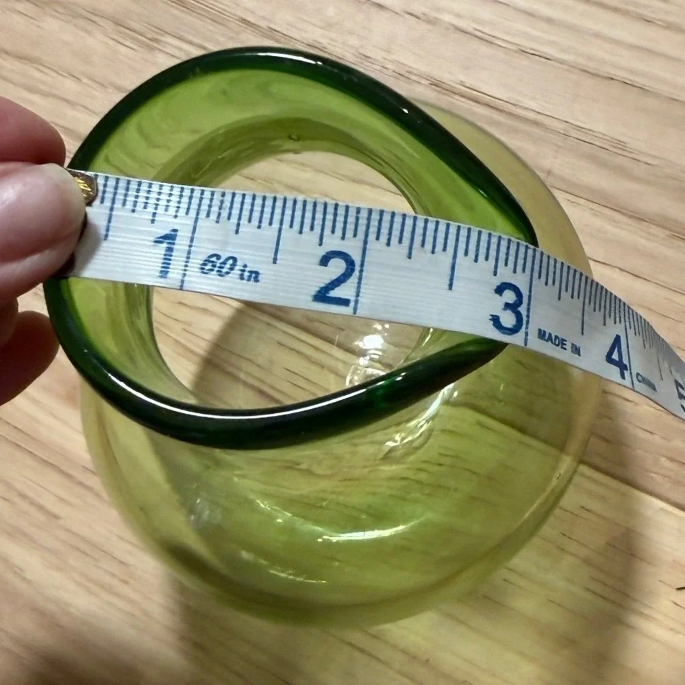 Unmarked hand blown